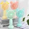 Rechargeable Mini Fan Hand Held Party Favor 1200mAh USB Office Outdoor Household Desktop Pocket Portable Travel Electrical Appliances Air Cooler SN4140