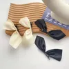 Accessoires pour cheveux 1 paire de pinces latérales en satin uniques, épingle à cheveux Vintage, Barrettes mignonnes et mignonnes pour femmes et filles