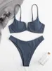 2023 New Push Up Costumi da bagno da donna Sexy Bikini Set Brasile Biquini Beach Suit Estate P230530