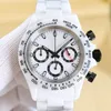 Chronograph Mens Watches Quartz Movement Watch 40mm Fashion Business Wristwatch Montre de Luxe Gift