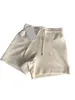 Lu S -serie Shorts Koper ammoniak Silk Air Layer Fabric Dames Summer Shorts