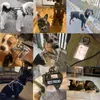 犬のアパレル反射K9作業トレーニングベスト小さな犬のための戦術ハーネスプル調整可能なペットとリーシュセット