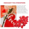 Vasen 50 Stück Herzdekorationen Etikettenaufkleber Valentinstag manuell geformtes Siegel Scrapbook