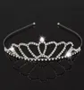 Beautiful Shiny Crystal Bridal Tiara Party Pageant Silver Plated Crown Headband Cheap Wedding Tiaras Accessories MMA16253074334