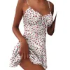 Casual Dresses Womens Street Style Fashion Sling Mini Sleeveless Printed Dress Party Holiday Daily Wear Beach kjol 230426
