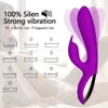 vibratori Jade Rabbit Double Shock Stick Alta marea da donna Stimolazione del punto g Massaggio motore Prodotti sessuali per adulti in silicone