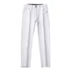 Jeans pour hommes Designer 2023 Printemps / Été Nouvelle édition coréenne haut de gamme Élastique Slim Fit Petits pieds Noir et Blanc Trois pantalons décontractés de défense C4UM MYHS