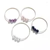 Bracelet Diamètre 7-9 CM Guam Micronésie Marshallese Hawaii Champagne Violet Noir Rose Verre Perle Homme Femme Bracelet Fermé