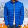 Hommes vers le bas Parkas hommes vestes d'hiver décontracté hommes vêtements d'extérieur manteaux pliable léger veste à glissière Ski plus épais Streetwear mode vêtements masculins 231127