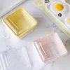 Emballage cadeau Vintage Plaid Cake Box Style coréen peint à la main Ins Cream Lunch Pique-nique Macaron Bento Multicolore