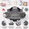 Diaper Bags Baby crib multifunctional portable foldable diaper bag mother travel bag baby cradle outdoor diaper changing mat Q231127