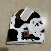 Chapeau tricoté de Camouflage d'hiver pour hommes et femmes, casquette en laine Vintage, chapeau de Ski chaud, casquettes Hip Hop, motif imprimé Oxjat