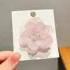 Mini Barrettes à fleurs mignonnes pour filles et femmes, pinces à cheveux en perles douces, épingles à cheveux en métal, accessoires pour enfants, 1/5 pièces