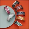 Bangle Legenstar Armband Manchette Femme Verwisselbare Leren Armbanden Voor Vrouwen Rose Goud Roestvrij Jewelry231U Drop Delivery Je Dhtpq