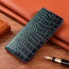 Genuine Leather Phone Case Flip Protective Cover Card Insert Realme 9i for GT2