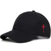Ball Caps Unisex Simple Cross Water Drop Embroidery Baseball Caps Spring and Autumn Outdoor Adjustable Casual Hat Sunscreen Hat 231127