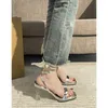 Sandals Gentle Lace-up Women's Summer Net Red Silver Stiletto Heels 2023 Women Shoes Platform Sandalet