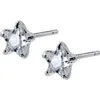 Stud -oorbellen MLOVEACC 925 Sterling Silver oogverblindende CZ Star Secret Small For Women Fashion Jewelry