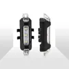 Luci per bici USB ricaricabile impermeabile Lampada per mountain bike Avvertimento Fanale posteriore per ciclismo Fanale posteriore a LED Fanale posteriore per accessori bici MTB P230427