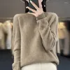 Men's Sweaters Cashmere Sweater Women's In Autumn And Winter Merino Wool Fashion O-neck Warm Pullover Top