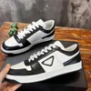 Whoelsale nylon sneaker designer män kvinnor i centrum sneaker lyx kalvskinn gummisul tyg renylon chunky gummi promenad rabatt teknisk sneaker storlek 35-46