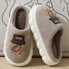 Zapatillas para niños zapatillas de algodón de algodón zapatos para niños tibios lindos dibujos animados no impermeables niña suave bebé 231127