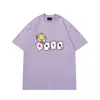 Heren Designer T-shirt Smiley Zon Speelkaarten Tee Dames Grafische Afdrukken T-shirt Zomer Trend Mouw Casual Shirts Top High Street Drews House Heren T-shirts 69IF 69IF