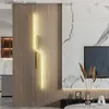 Wandleuchten Moderne LED-Wandleuchte für Wohnzimmer, Esszimmer, Schlafzimmer, Nachtwandleuchten, Treppenhaus, Kunstdekoration, Lampen, Beleuchtung, Wandleuchte Q231127