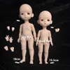 Dolls Gaoshunbjd 18 porco zhuzhu peixe corpo dada resina ob11 qbaby para ação de aniversário figura figura aninima silicone brinquedos 230427