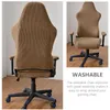 Chair Covers Gaming Protective Cover Elastic Seat Protector Office Slipcover Washable Computer Room Stretch Gamer