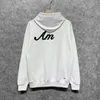 Pullover Run Hoodies amari Rapper Hop amirl Men designer amirlies Mens Sweatshirts amis letter print HOODIE imiri Hip Male amiiri Hooded Sports Clothes AM QCDW