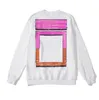 Felpa con cappuccio da uomo Off White Felpa con cappuccio da uomo Uomo Donna Designer con cappuccio Skateboards Street Pullover Felpa Abbigliamento Off White Oversize Offend 4540