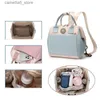 Diaper Bags Diaper Bag Mummy Maternity Bags For Baby Stuff Small Baby Nappy Changing Backpack For Moms Travel Women Bag Stroller Organizer Q231127