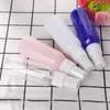 50ml Sanitizer Spray Bottle Empty Hand Wash bottles Emulsion PET Plastic Mist Sprayer Pump Containers for Alcohol Dwdxf