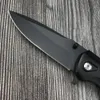 Newest SO DA315 Assisted Flipper Pocket Knife 7Cr13Mov Black Titanium Blade 420 Steel With Shadow Wood Inlay Tactical Military Knife Outdoor Camping Tools BM3300