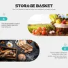 Dinnerware Sets Rectangular Rattan Basket Wicker Bread Imitation Hamper Storage Serving Guest Towel Holder Fruit Toilet Tank