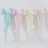 Cadeau cadeau 5pcs boîte d'emballage de fleur unique arc bouquet emballage fleuriste approvisionnement bowknot rose pochette sac pour anniversaire de mariage