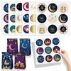 Geschenkwikkeling 20 vellen Decoratiebenodigdheden Home Decor Diy Lable SEAL -stickers Eid Mubarak -sticker Islamitische moslim