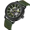 Montres-bracelets Weide Mode Quartz Hommes Montres Étanche Sport Militaire Montre-Bracelet Bracelet En Cuir Marron Casual Mâle Calendrier Horloge Relogios