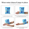 Sand Play Water Fun Baby Inflatable Swim Arm Floating Ring Thickened Cartoon Safety Swimming Training Sleeve Summer Beach Pool Party Toys 230426