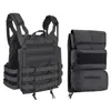 Jaktjackor Taktisk lätt militär väst JPC 2.0 Molle Body Armor Combat och Zip-On Panel Pouch Accessories Nylon