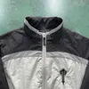 Trapstar TRACKSUIT Irongate T Shellsuit-Cery/Black Crey 1:1 Calça esportiva bordada de alta qualidade Tamanhos UE XS-XL