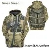 Felpe con cappuccio da uomo Soldato tedesco Uniforme Pullover Militare Cosplay Felpa con cappuccio da uomo 3D Bandiera britannica Stampa Felpe Emblema nazionale del Regno Unito Top