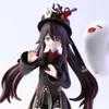 Anime manga 20cm Genshin Etki Garaj Kiti Hutao Figür Mihoyo Bebek Oyun Dekorasyon Modeli PVC Bebek Hediyeleri Z0427