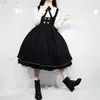 Costume a tema Lolita SET SET Abito con JSK Autumn Inverno Loli Big Swing Dress JK Girls Suits College Sweet Anime Harajuku giapponese