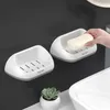 Dishes LEDFRE Plastic Soap Holder Box Stand for Soap Dish Bathroom Storage Case Creative Tray Home Bathroom Accessories Sets LF73012