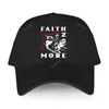 Ball Caps Black Hip Hop Baseball for Boys Faith No Diggingtc Women Fashion Hat Outdoor Mężczyźni Adustable Glof Cap Sport Bonnet