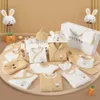 Clothing Sets Four Seasons Style 22~26pcs New Born Baby Pure Cotton Rompers Clothes Newborn Gift Box