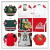 Wskt Cheap QMJHL Halifax Mooseheads CCM Jersey 22 NATHAN MacKINNON 13 NICO HISCHIER 27 JONATHAN DROUIN Red White Green Hockey Jerseys Custom