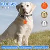 Trackers Pet Positioning Bell Pet GPS Locator Waterproof Electronic Antilost device #W0